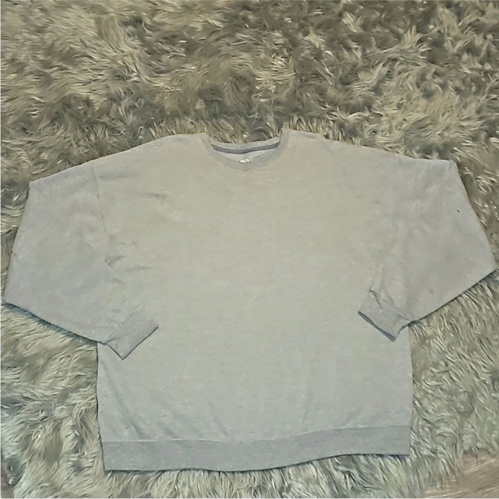 Men's grey Athletic Works Crewneck Sweatshirt Sz 2X